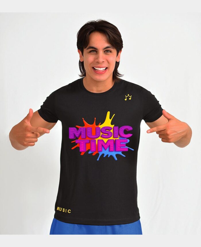 Camiseta Music time